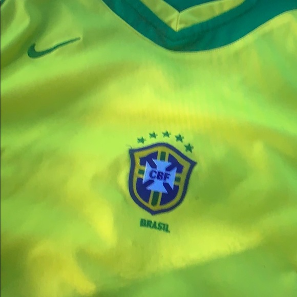 Nike Vintage Brazil Soccer Jersey - Picture 4 of 4